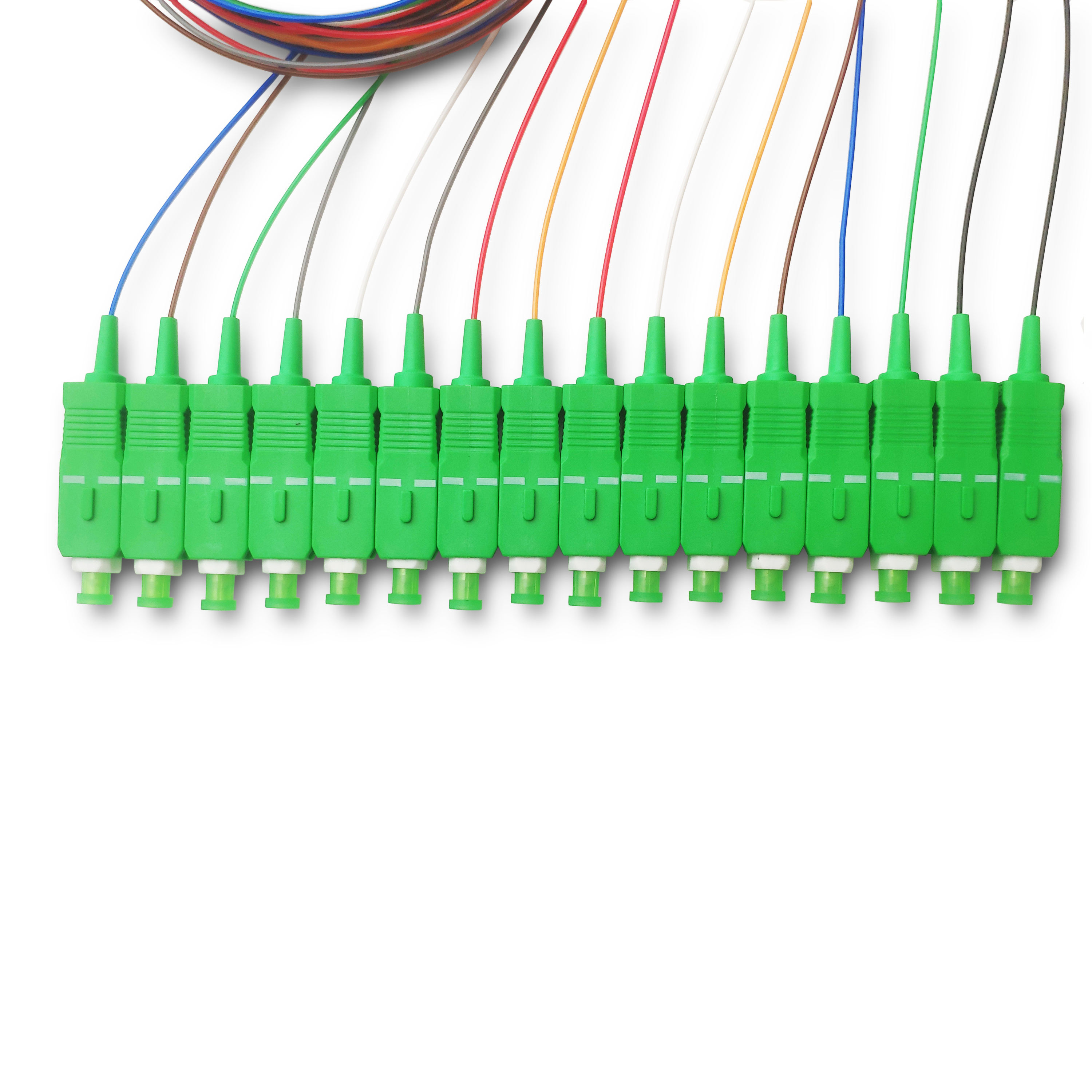 FTTH Micro Steel Tube Type 1x16 SC APC Fiber Optic Plc Splitter