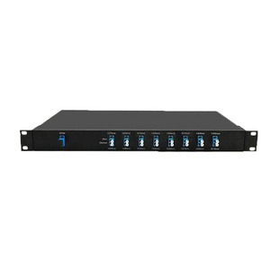 16CH 18CH 1210nm-1610nm Mux Demux 1U Rack Mounted Type Dual Fiber CWDM with LC SC Connector Rack 1u optical fiber communication