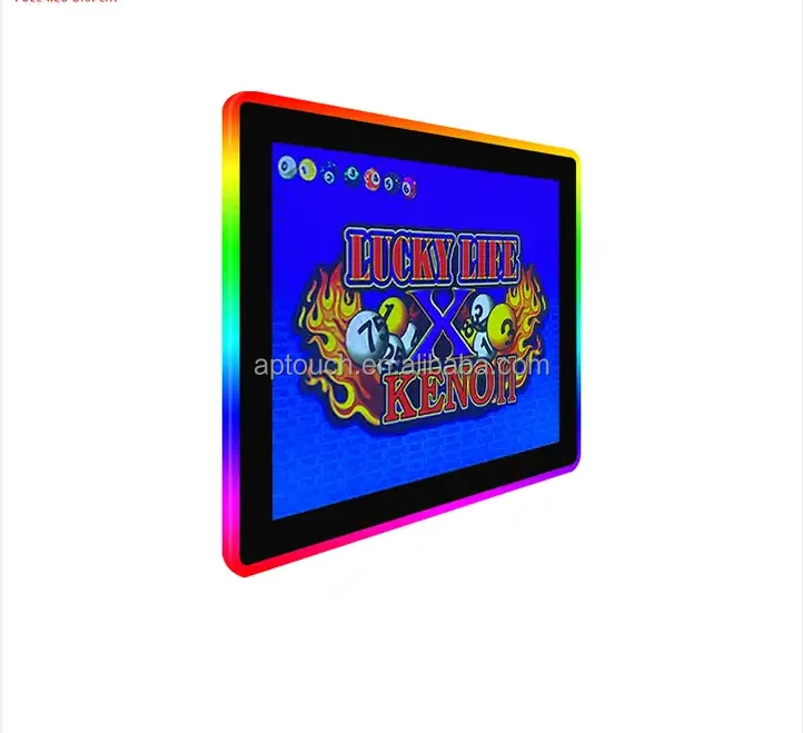 22'' Texas Keno Touch Screen gaming Monitor work for POG Life of Luxury Fox340s game machine