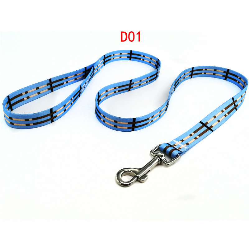 Hot selling pet products heat transfer printing pet belts dog leashes