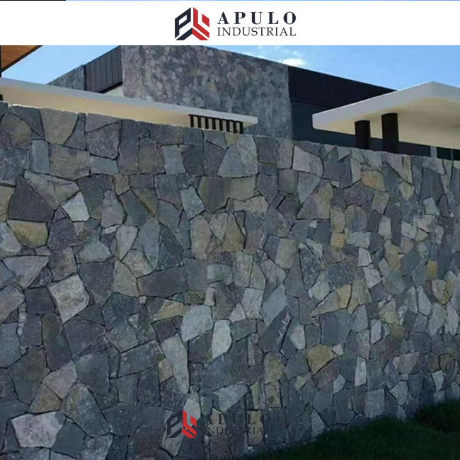 China Factory Price Grey Natural Culture Stone Panel And Stack Veneers Stone Ledge Stone For Wall Cladding Decoration