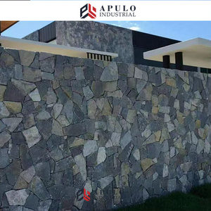 China Factory Price Grey Natural Culture Stone Panel And Stack Veneers Stone Ledge Stone For Wall Cladding Decoration