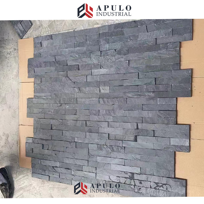 China Factory Price Grey Natural Culture Stone Panel And Stack Veneers Stone Ledge Stone For Wall Cladding Decoration