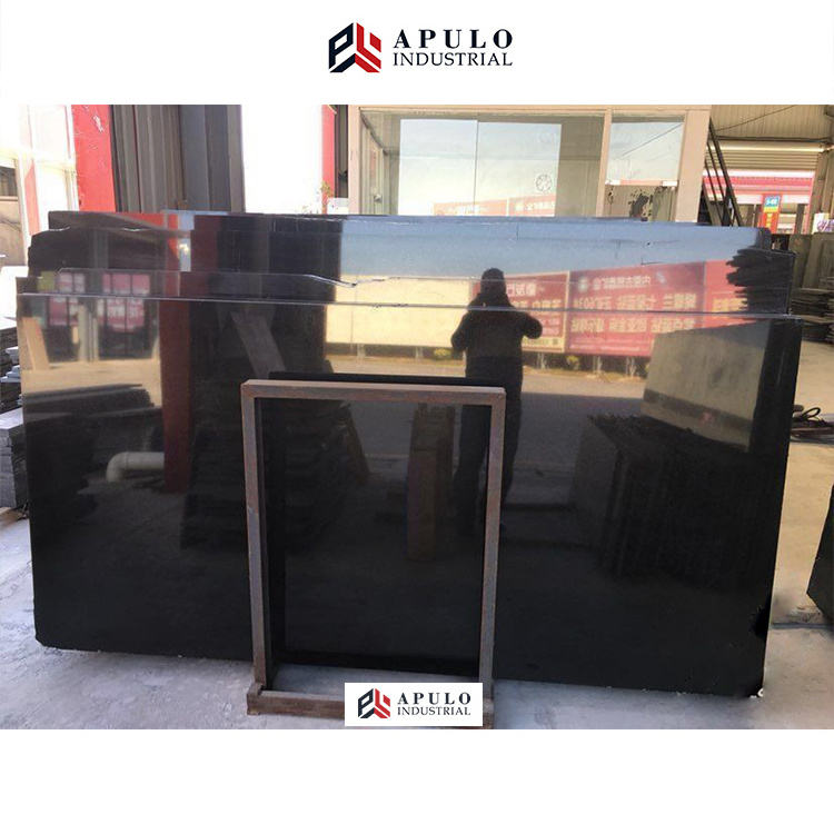 China absolute black granite slabs Shanxi black granite tombstone tile 30x60 60x60 100x100 cemetery marble slab for graves