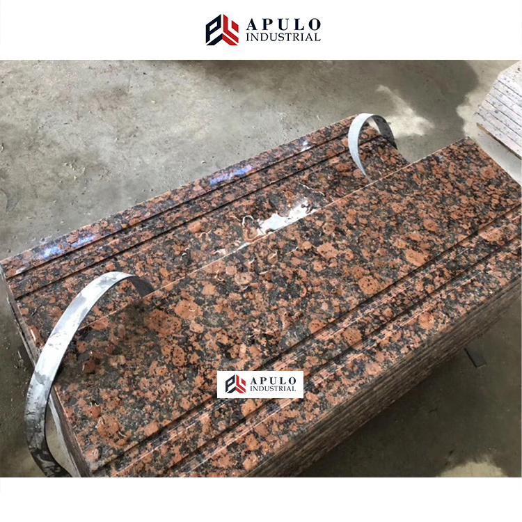 Factory price carmen red granite slab tiger red granite balmoral granite maple red slab