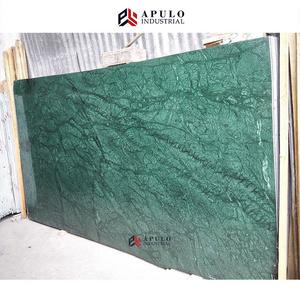 Custom China Export Striped Emerald Verde Dark India Green Marbl Polish Marbled Flooring Tiles Big Slab Marble Floors Stone