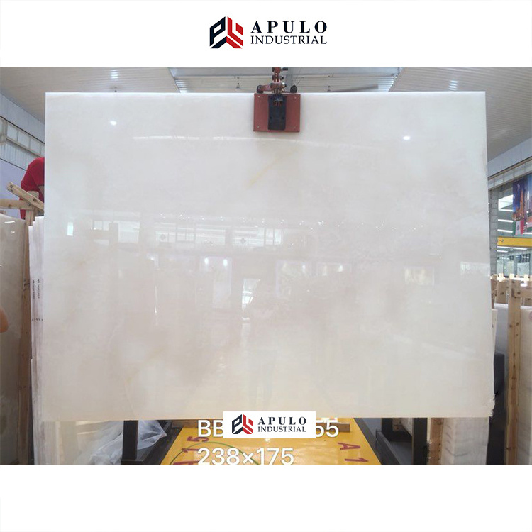 Promotion bianco cream onyx stone slab low price per square meter onxy marble for ceiling