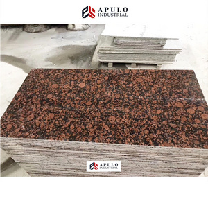 Factory price carmen red granite slab tiger red granite balmoral granite maple red slab