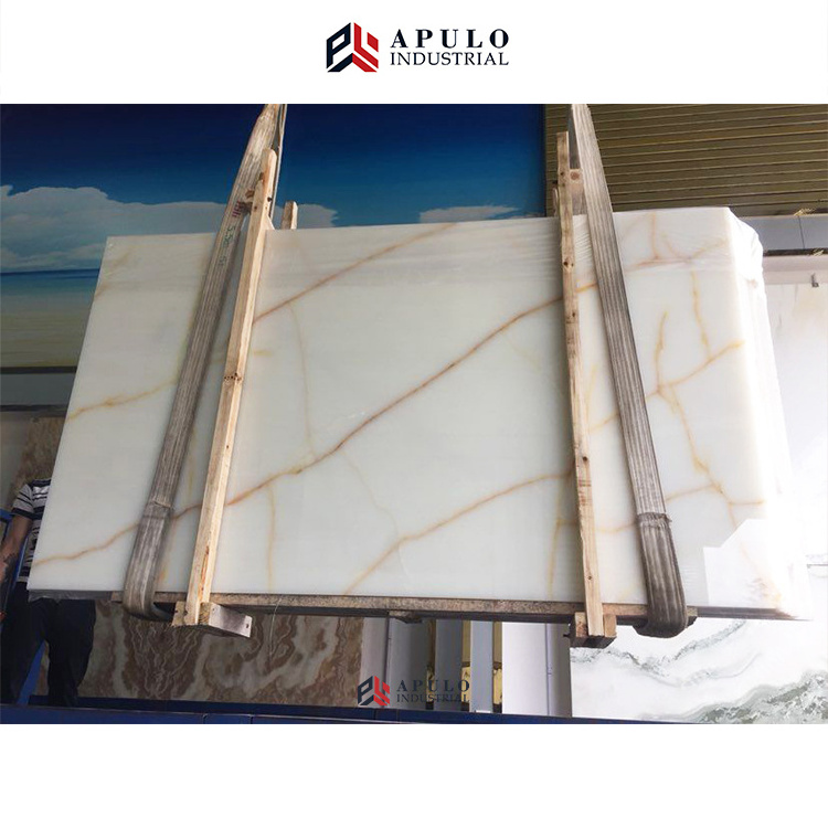 Afghan iran italy translucent white italian onyx bianco tile onix blanco stone afyon sugar marble slabs with red brown veins