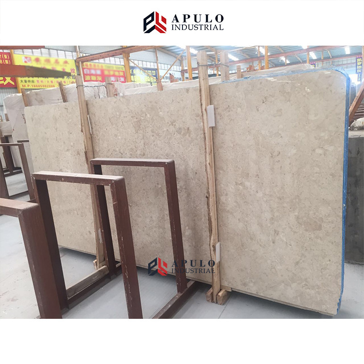 Factory direct crema light beige marble wall tiles marfil 24x24 tiles perlato sicilia caliza capri marble marmer beige slab