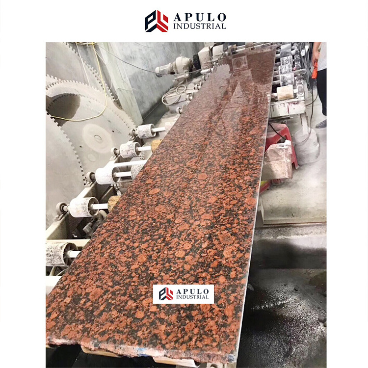 Factory price carmen red granite slab tiger red granite balmoral granite maple red slab