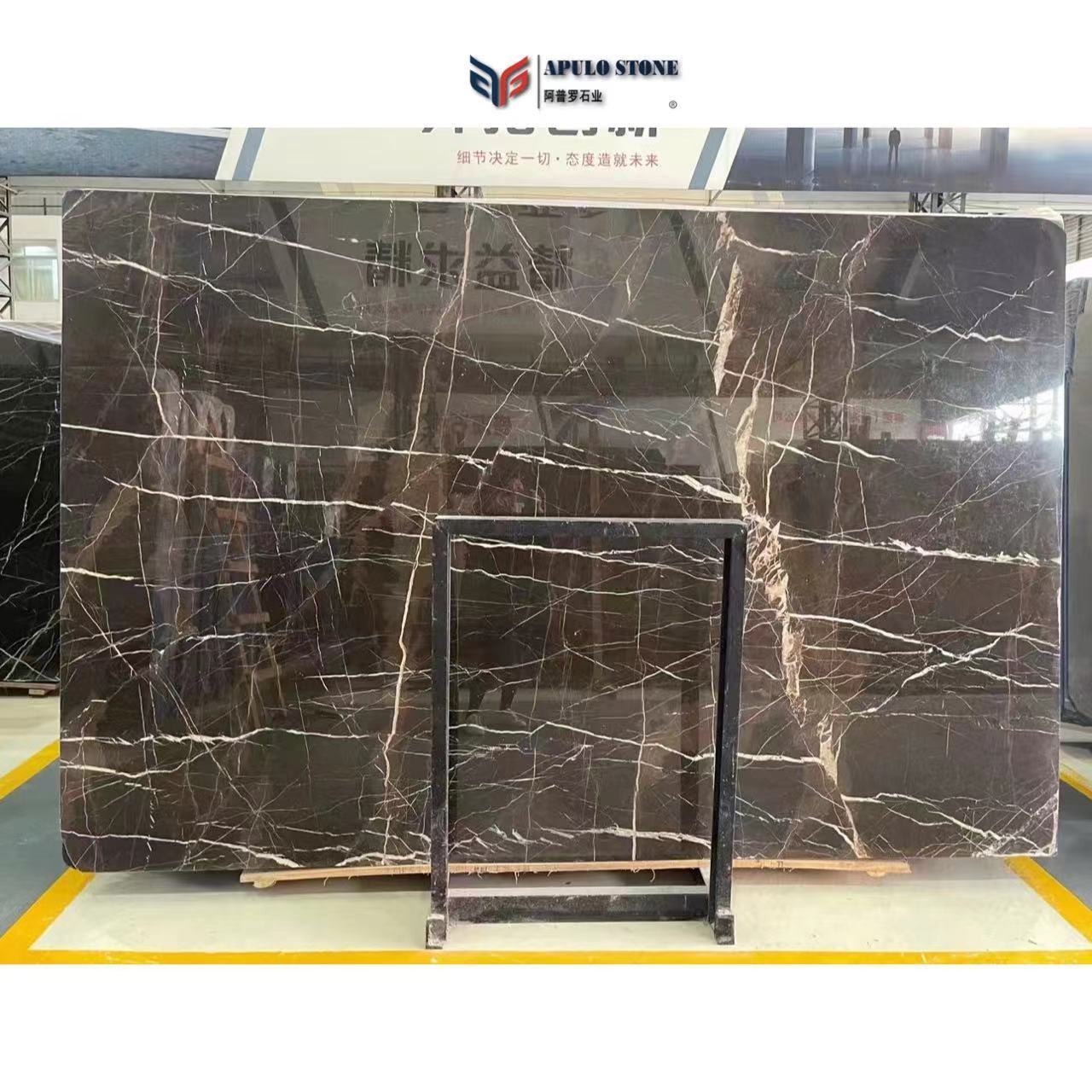 Wholesale Factory price bathroom marble tiles dark emperador/emperado Irish brown 60x60 chocolate color marble slab