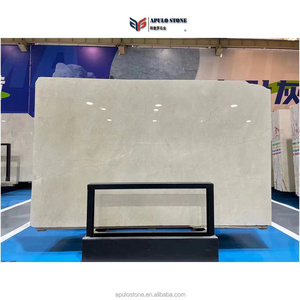 Home Villa Indoor Decoration Marble Slab for Wall Floor Pillar Marble Tiles  Royal Botticino Beige Marble Cream Marfil Cut Slabs