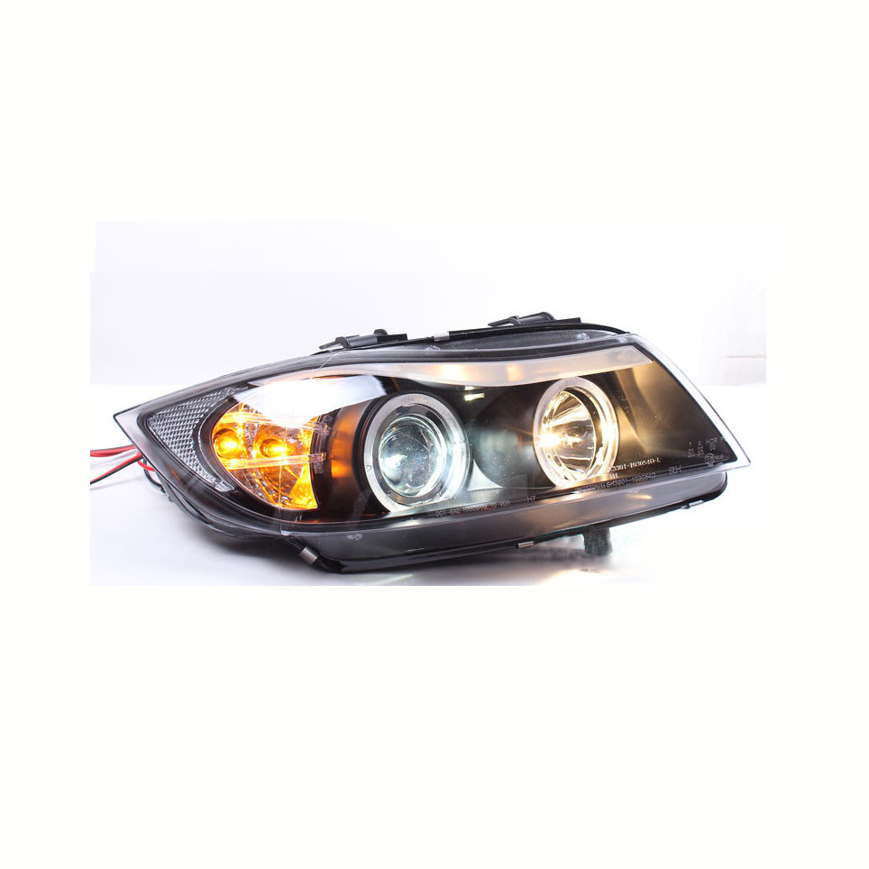 CCFL Angel Eyes LED Headlights for E90 3 Series 320i 323i 325 330 335 2005- 2012 year