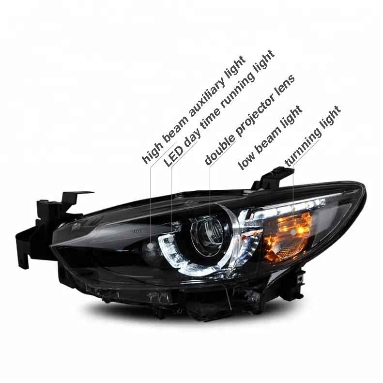 For Mazda 6 Tuning Headlight Atenza New Style LED Head Lamp Assembly