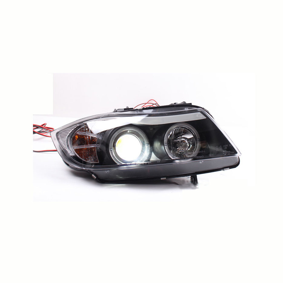 CCFL Angel Eyes LED Headlights for E90 3 Series 320i 323i 325 330 335 2005- 2012 year