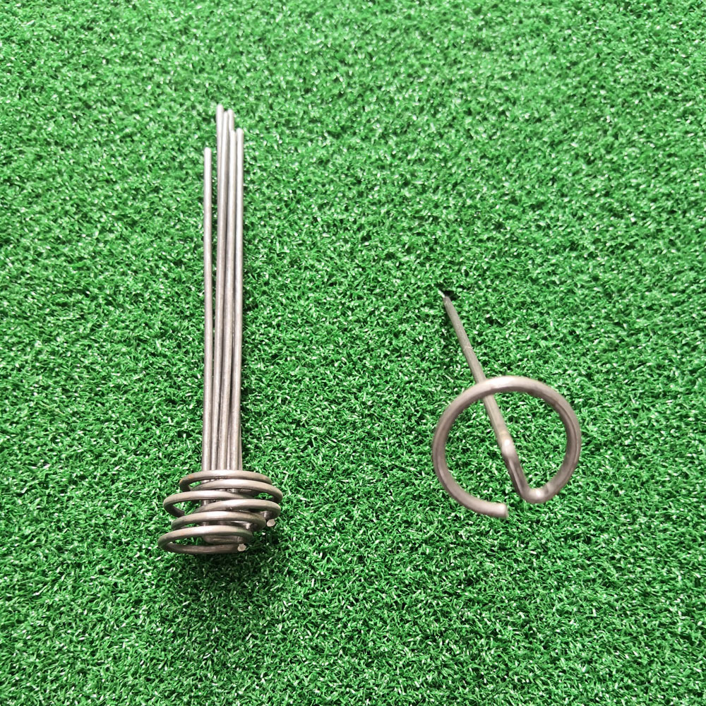 Galvanized Artificial Turf U Shape Nails U Type Securing Pegs G Circle Sod Staple