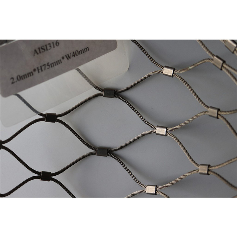 stainless steel wire rope mesh net