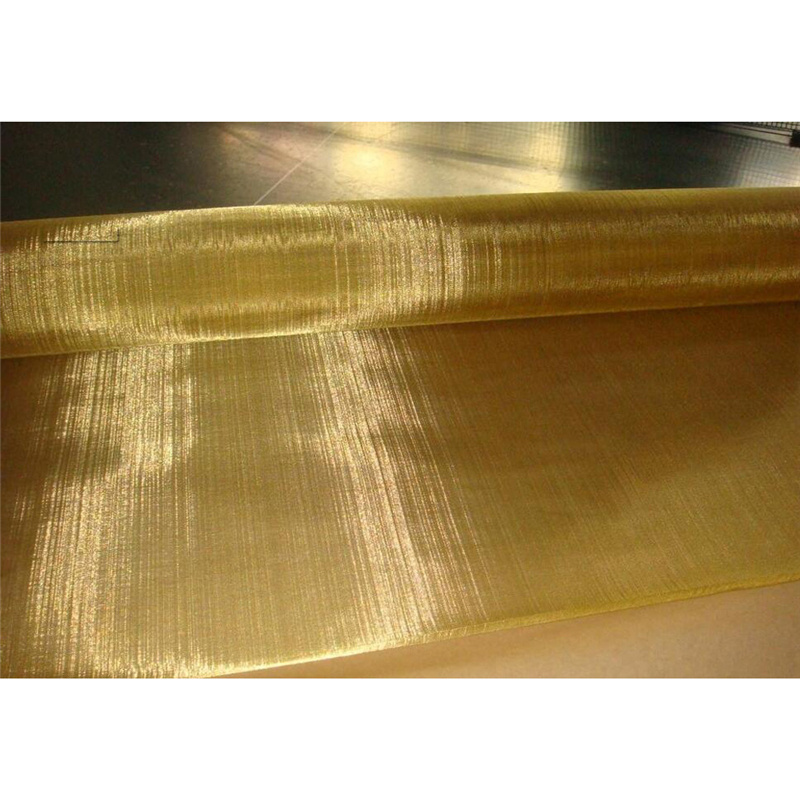 Copper/brass/phosphor bronze mesh for magnetic field shielding