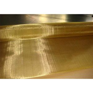 Copper/brass/phosphor bronze mesh for magnetic field shielding