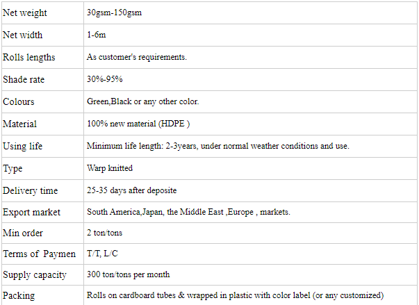 HDPE olive harvest nets shade net Olive collection Net