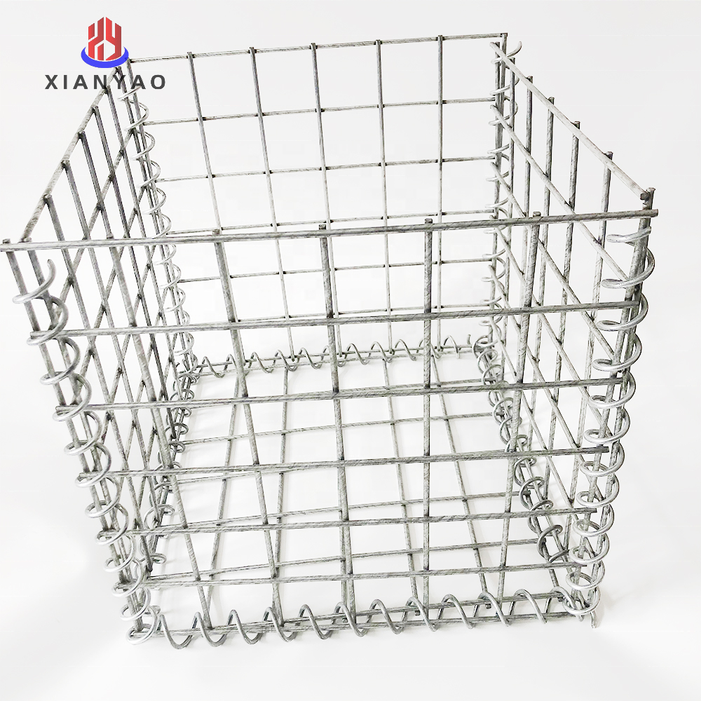 Competitive price Welded wire mesh gabion basket  gabion bench /gabion retaining wall