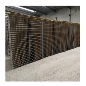 factory direct sell heavy-zinc coated defensive hesko barrier welded gabion box  flood protection barriers