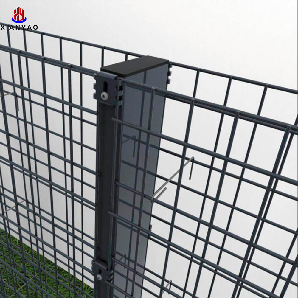 Stone cage mesh Burn basket factory price gabion fence price gabion retaining walls