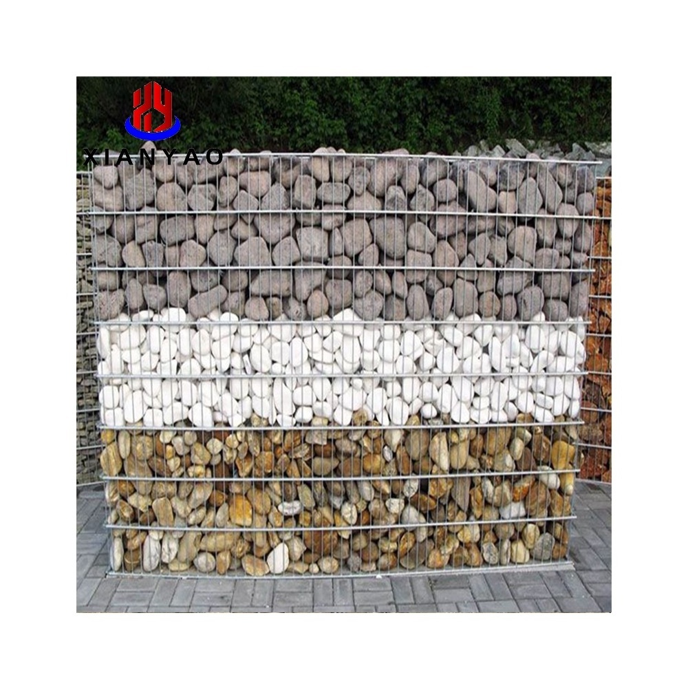 Competitive price Welded wire mesh gabion basket  gabion bench /gabion retaining wall