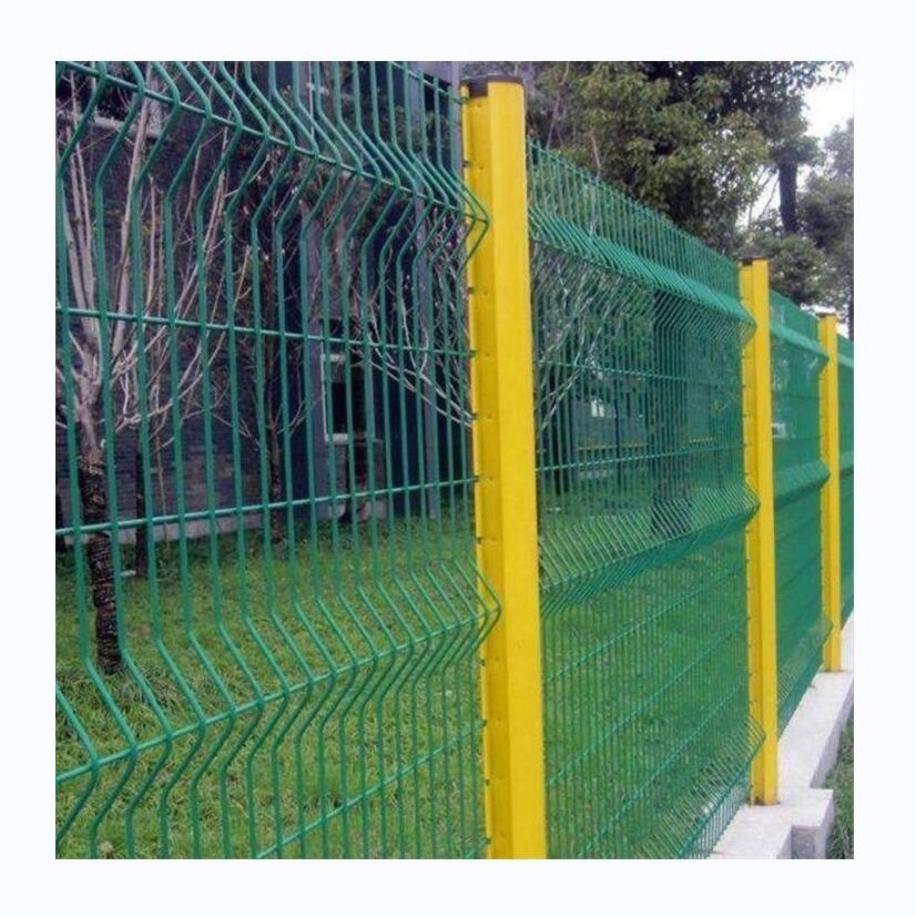 Garden Fence Panels 3d Curved Fence Netting 3d Wire Mesh Fence Con Siding