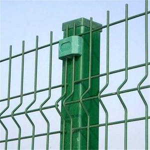 Factory supply welded wire mesh fence, garden fence, galvanized 3D curved fence