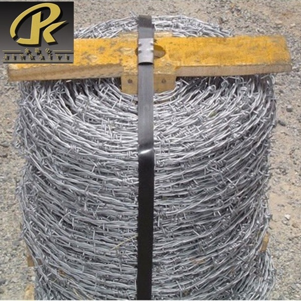 security barbed wire, used barbed wire machine for sale Galvanized Barbed Wire Farm Fence