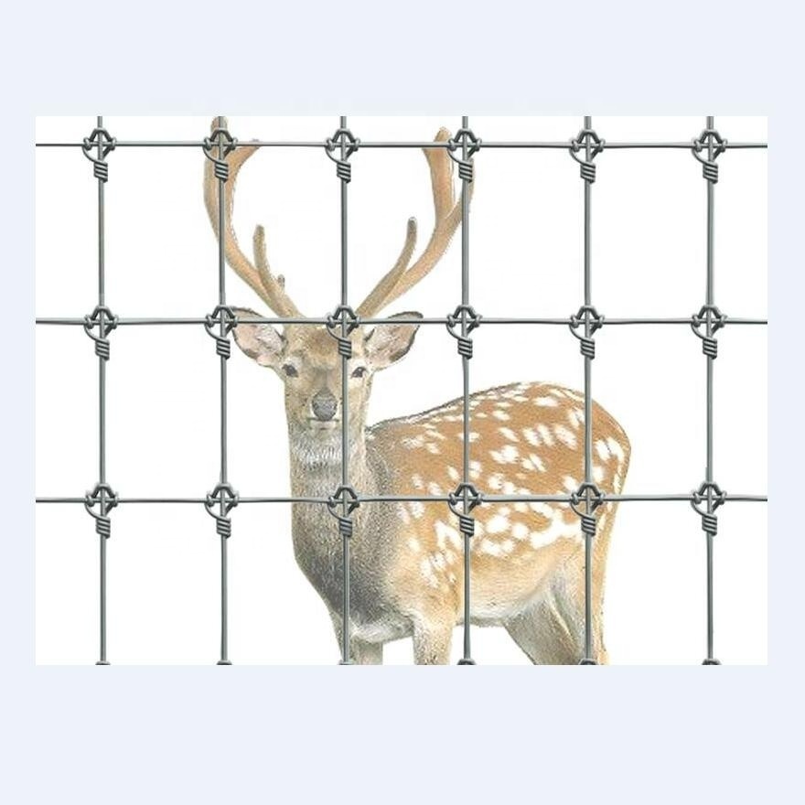 High tensile galvanized low cost goat farm wire fencing /sheep fence deer fence