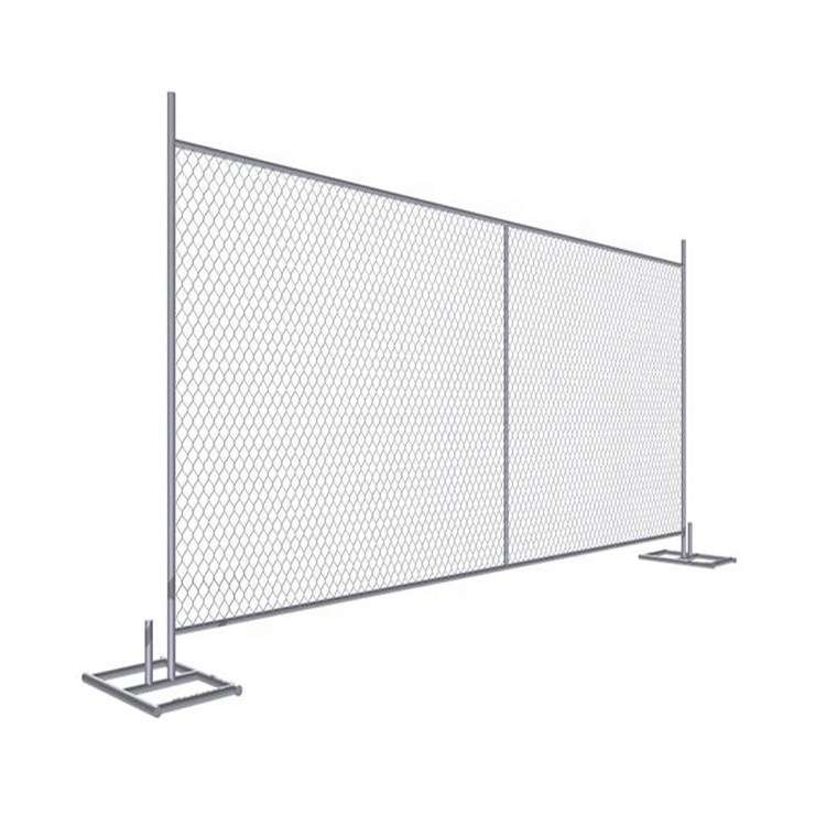 Removable  America  Chain Link Temporary Fence Panels/Canada temporary fence