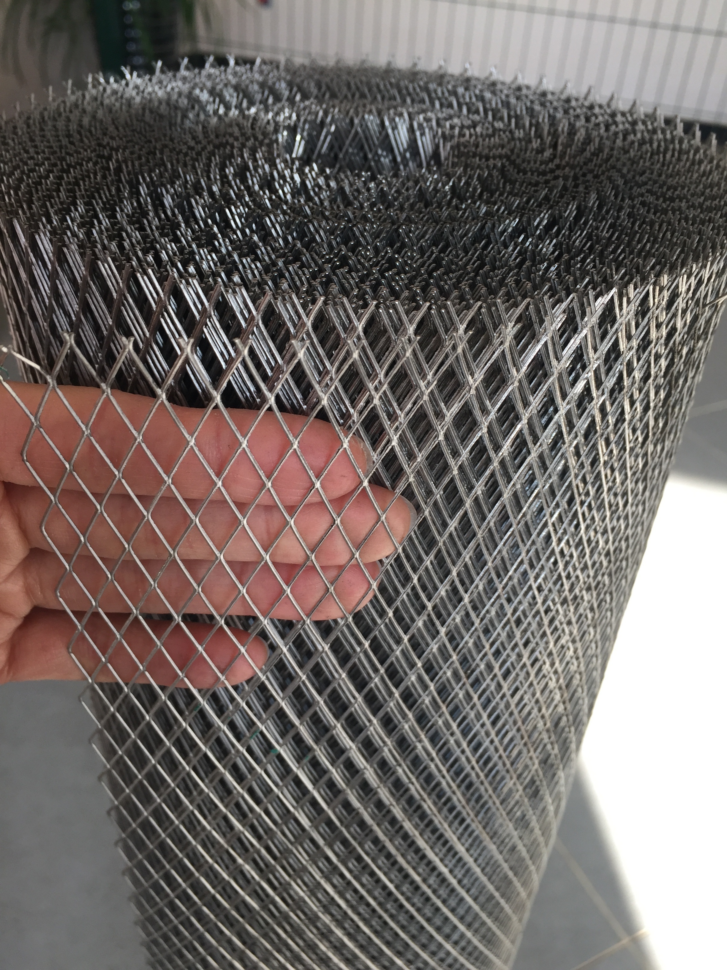 High quality galvanized Diamond expanded metal mesh