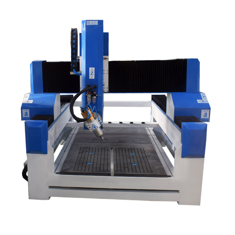 3D Stone Engraving Machine Granite Marble 1325 stone cnc router machine 180 degree swing head