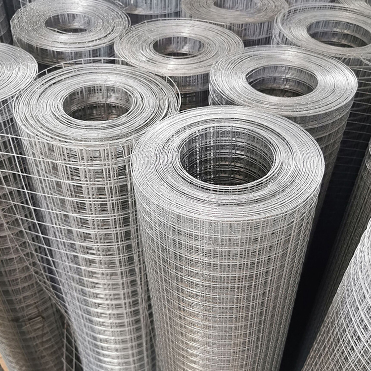 Farm hot galvanizing welded wire mesh Chicken coop welded wire mesh fence Concrete reinforcement welded wire mesh rolls