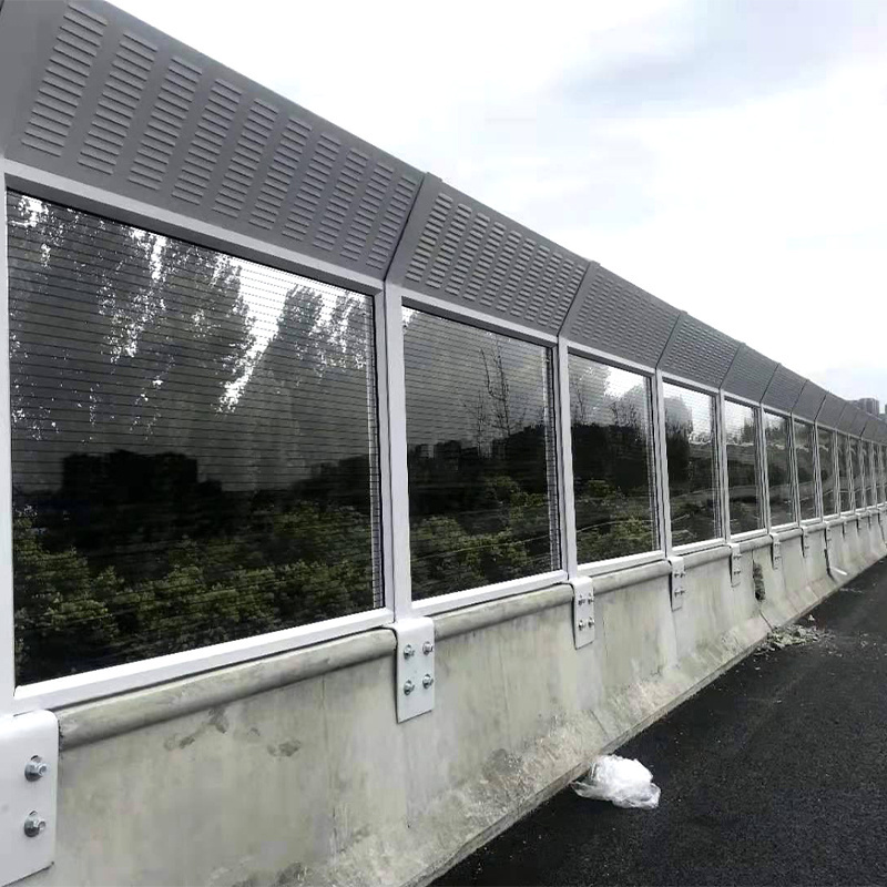 Highway noise barrier panel walls sound barrier fence for sale