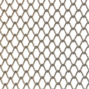 Decorative stainless steel chainmail ring metal mesh curtain