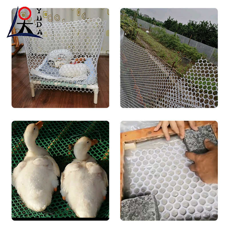 HDPE grass turf protection reinforcement plastic wire mesh farming plant extruded flat wire netting protective