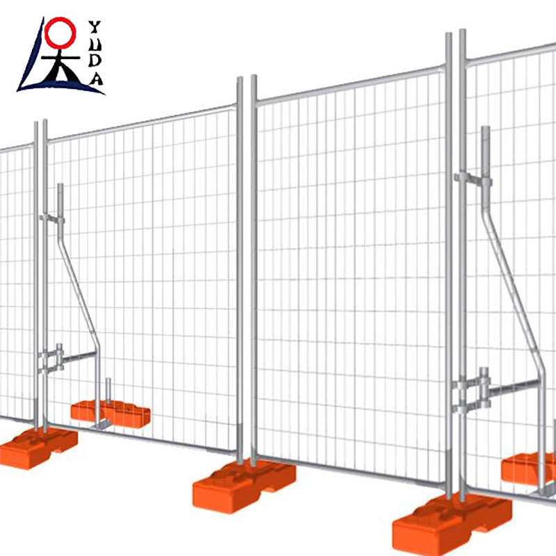 High quality hot-dip galvanized portable temporary fencing side hoarding panels manufacturer