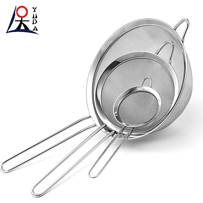 304 316 stainless steel woven wire mesh strainer screen stainless steel mesh test sieve filter