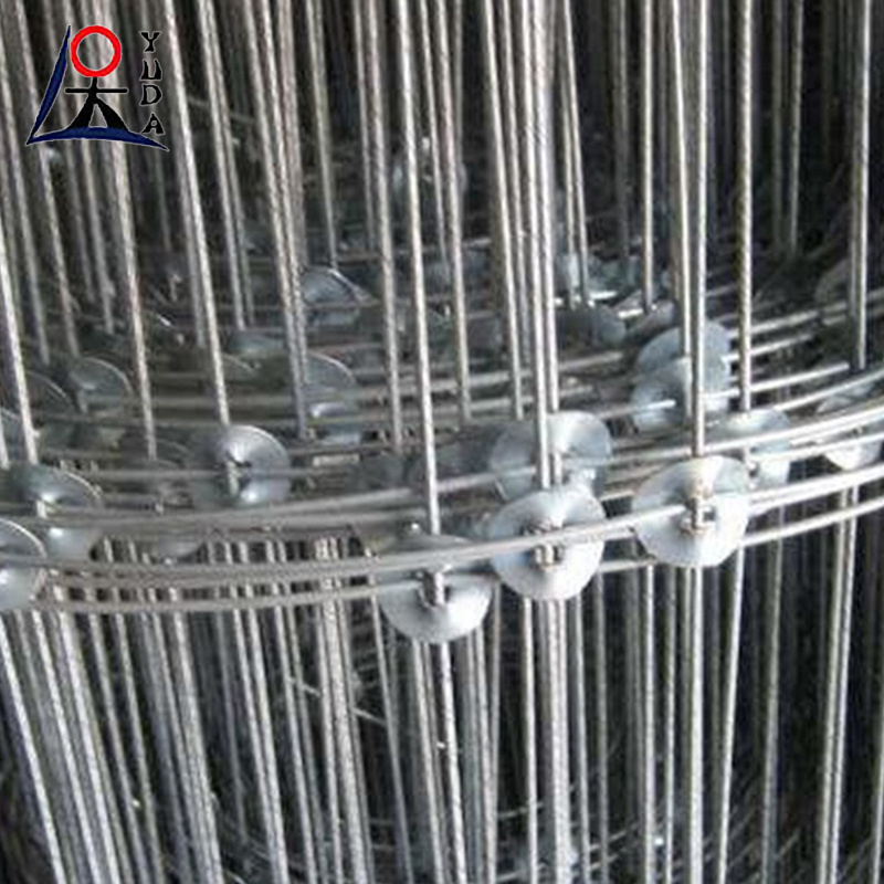 Cheap pasture goat grassland field fence hot dipped galvanized fixed knot woven game wire farm fencing