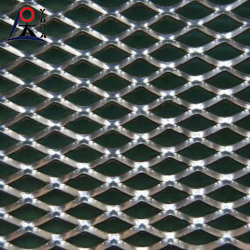 Chinese supplier Mild steel expanded mesh Galvanized Flat Plate Stretch expanded metal mesh price