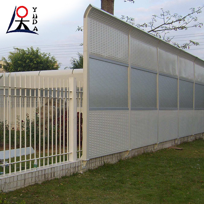 Anping Supplier Construction Noise Barrier Cancelling Walls Sound Proof Fence Outdoor Acoustic Panel