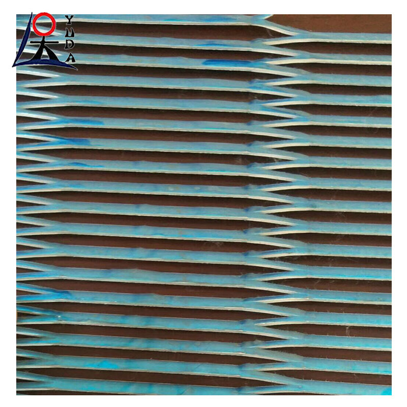 Diamond hole barrier iron plate raised expanded metal wire mesh galvanized steel expanded mesh roll