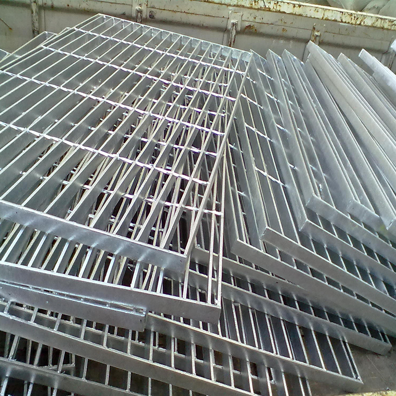 Steel walkway grating raised floor hot dip galvanized steel open grid mesh flooring with factory price