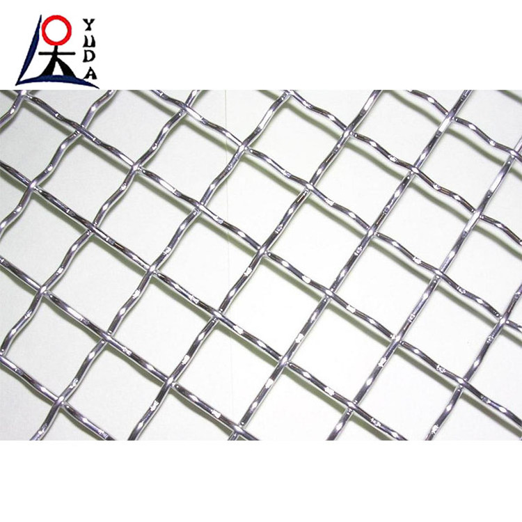 Wholesales decorative crimped stainless steel wire mesh