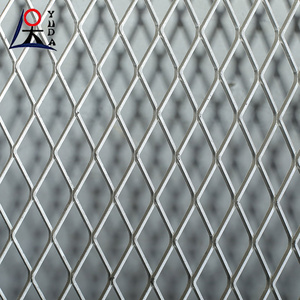 Chinese supplier Mild steel expanded mesh Galvanized Flat Plate Stretch expanded metal mesh price