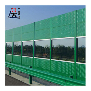 Anping Supplier Construction Noise Barrier Cancelling Walls Sound Proof Fence Outdoor Acoustic Panel